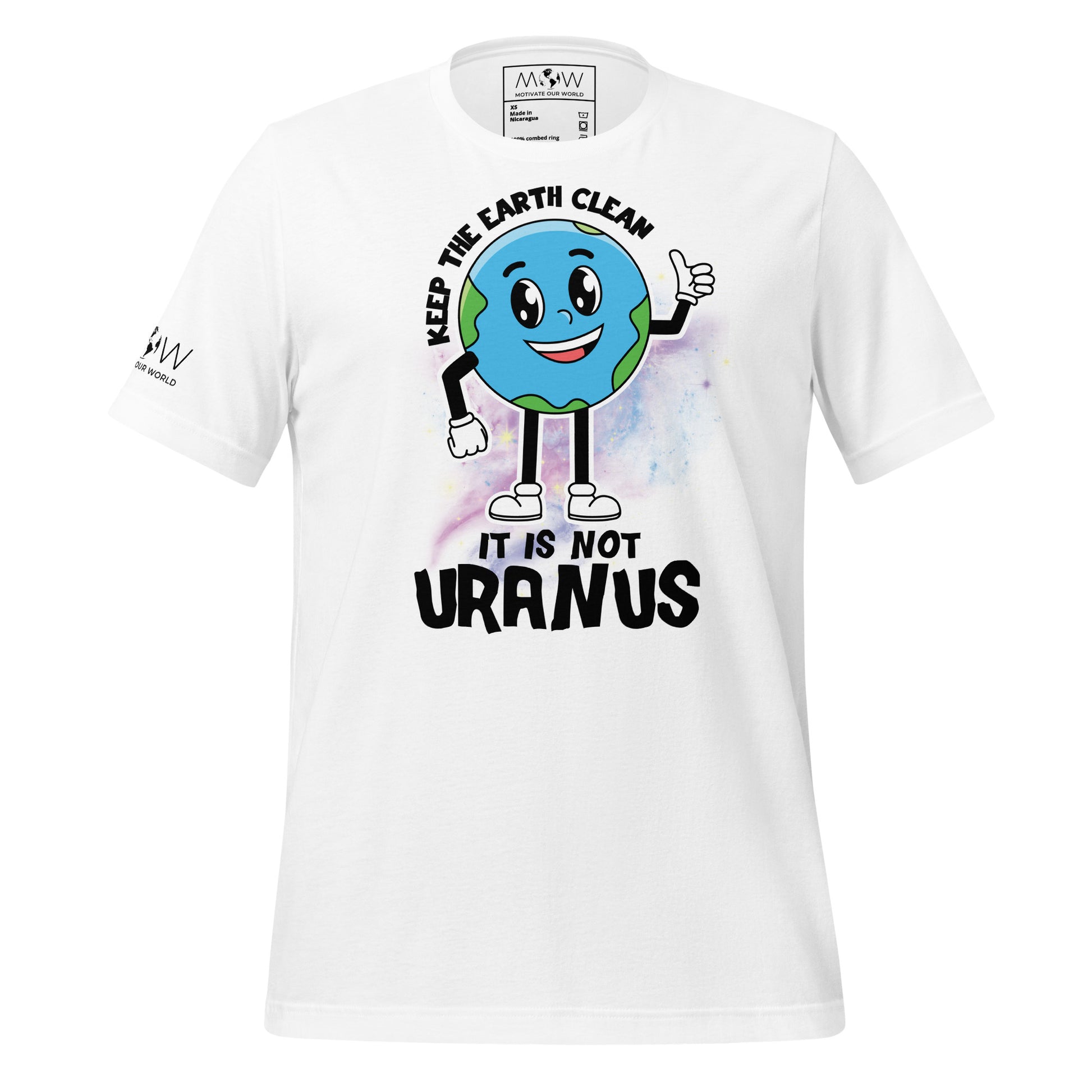 Keep It Cool Men's Motivational White T-Shirt