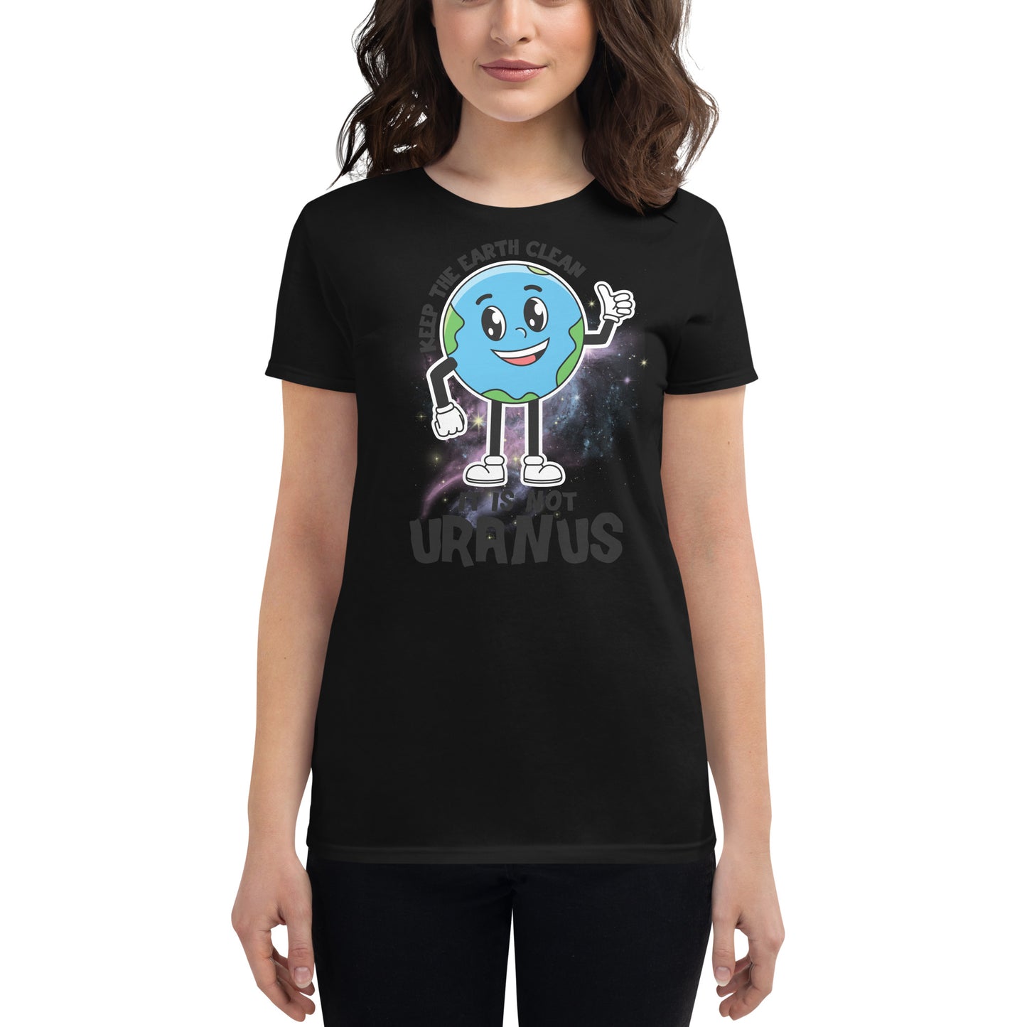 Keep It Cool Women’s Motivational Black T-Shirt