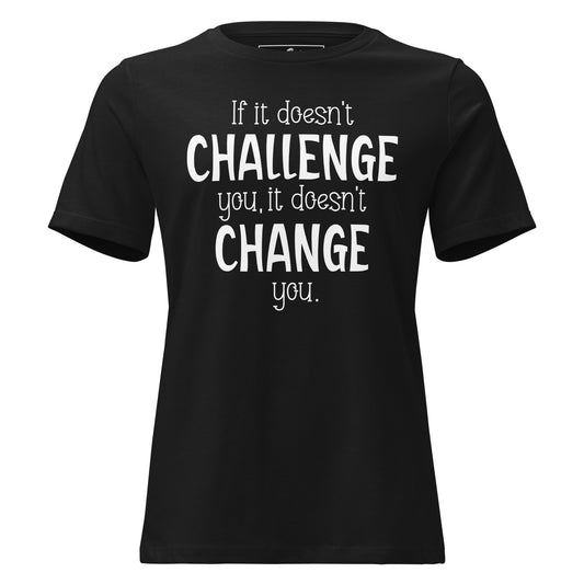 Keep Moving Forward Black Motivational Women’s T-Shirt