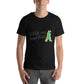 Keep Moving Forward Men's Motivational Black T-Shirt