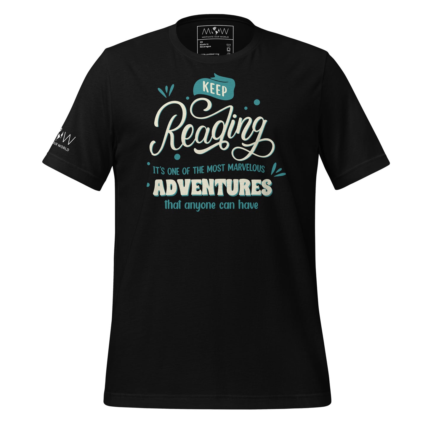Keep Reading It's One Of The Most Marvelous Black Motivational Men's T-Shirt