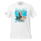 "Keep the Sea Plastic-Free" Men's Motivational White T-Shirt