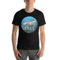 "Keep the Sea Plastic-Free" Men's Motivational Black T-Shirt