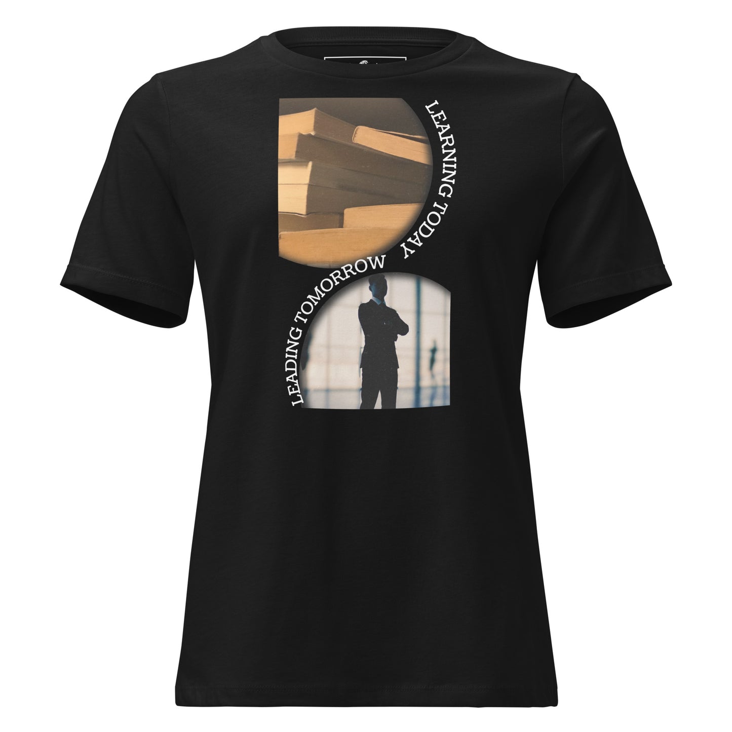 Knowledge to Success Black Motivational Women’s T-Shirt