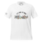 "Let's Travel the World" Men's Motivational White T-Shirt