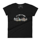 Let’s Travel the World Women’s Motivational Black T-Shirt
