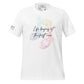 Life Begins at the First Rave – Vibrant Notes Edition White Motivational Men's T-Shirt