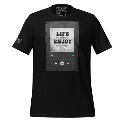 Life Has No Black Motivational Men's T-Shirt