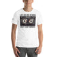 Life Has No Rewind, Enjoy Every Moment - Retro Cassette White Motivational Men's T-Shirt