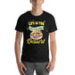 "Life Is Too Short to Skip Dessert" Men's Motivational Black T-Shirt
