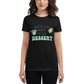 Life Is Too Short to Skip Dessert Women’s Motivational Black T-Shirt