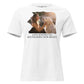 Love Knows No Boundaries White Motivational Women’s T-Shirt