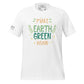 "Make Earth Green Again" Men's Motivational White T-Shirt