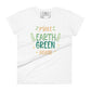 Make Earth Green Again Women’s Motivational White T-Shirt