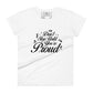 Make It Happen Women’s Motivational White T-Shirt