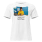 Make It Happen Stop Doubting Yourself White Motivational Women’s T-Shirt