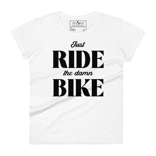 Make It Happen Women’s Motivational White T-Shirt