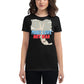 Make Love Not War II Women's Motivational Black T-Shirt