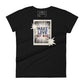 Make Love Not War Women's  Motivational Black T-Shirt