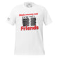 Make Money Not Friends II Men's Motivational White T-Shirt