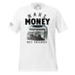 Make Money Not Friends Men's Motivational White T-Shirt 