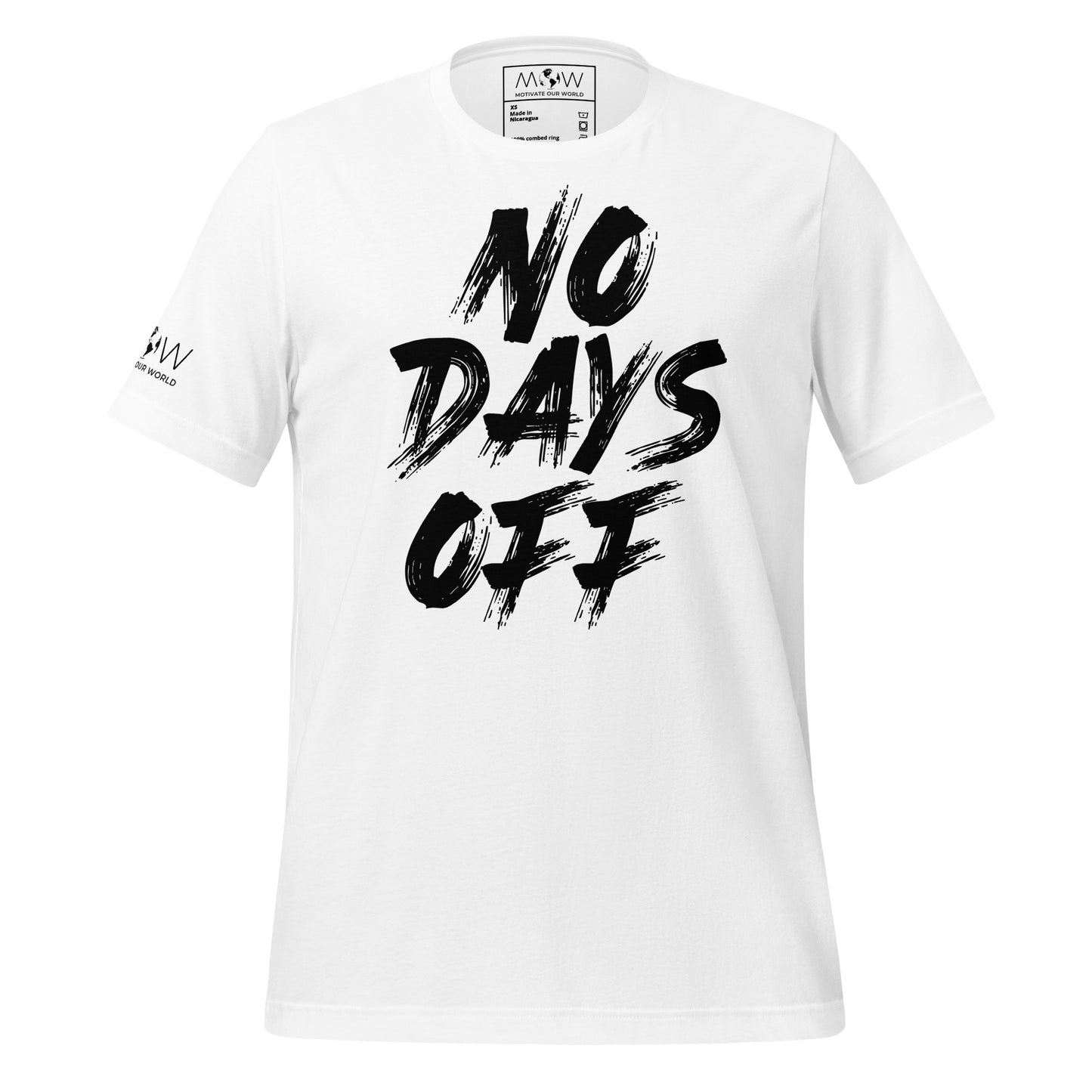 Make Progress Every Day Men's Motivational White T-Shirt