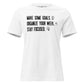 Make Some Goals Organize Your Week White Motivational Women’s T-Shirt