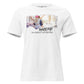 Marriage Is a Great Adventure – Scooter Ride Edition White Motivational Women’s T-Shirt
