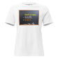 Math Is Hard Chalkboard White Motivational Women’s T-Shirt