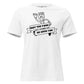 May The Fork Be With You Cartoon White Motivational Women’s T-Shirt