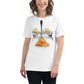 May The Fork Be With You Pasta White Motivational Women’s T-Shirt Lifestyle