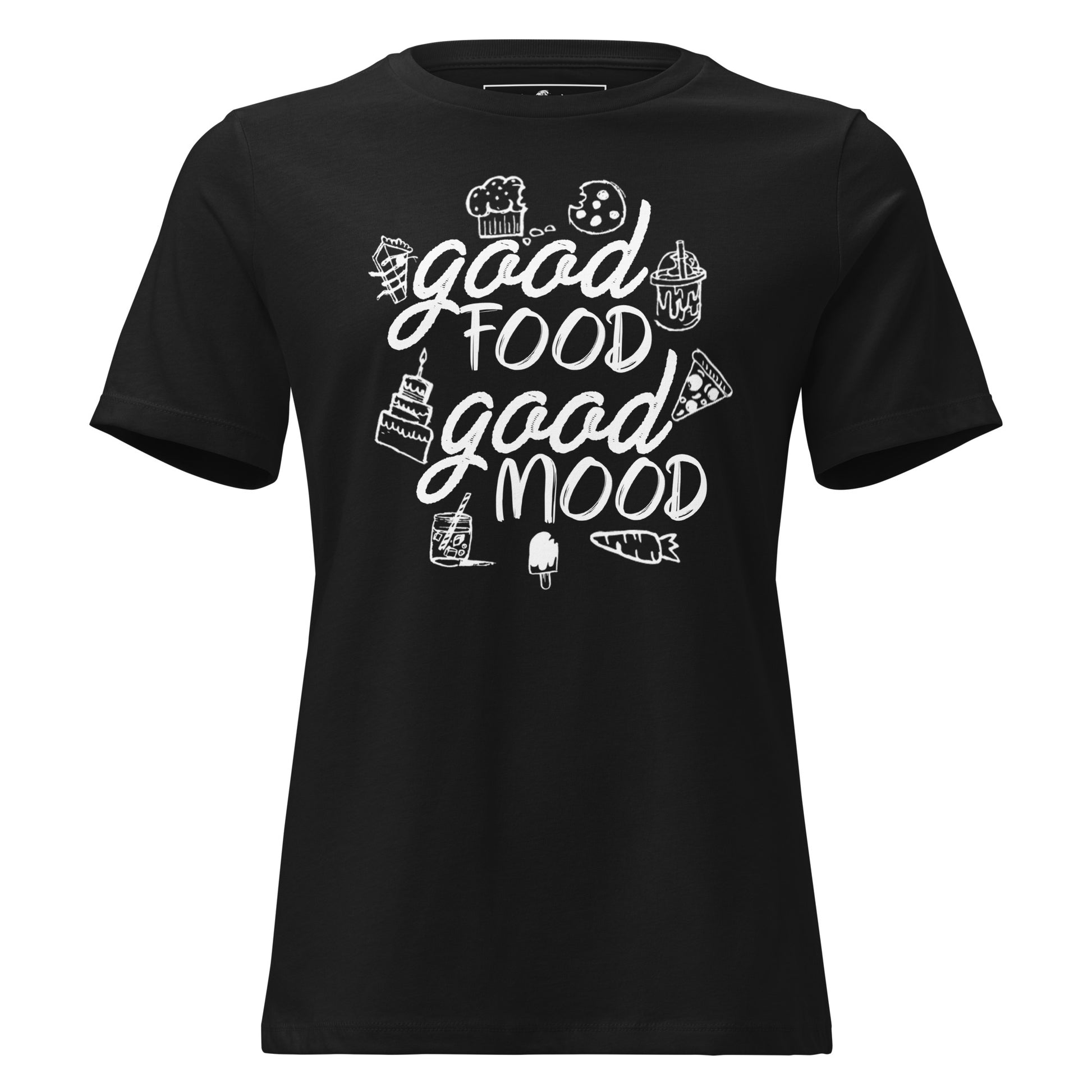 "Mind Over Matter" Black Motivational Women’s T-Shirt