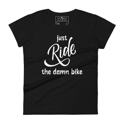 Mind Over Matter Women’s Motivational Black T-Shirt