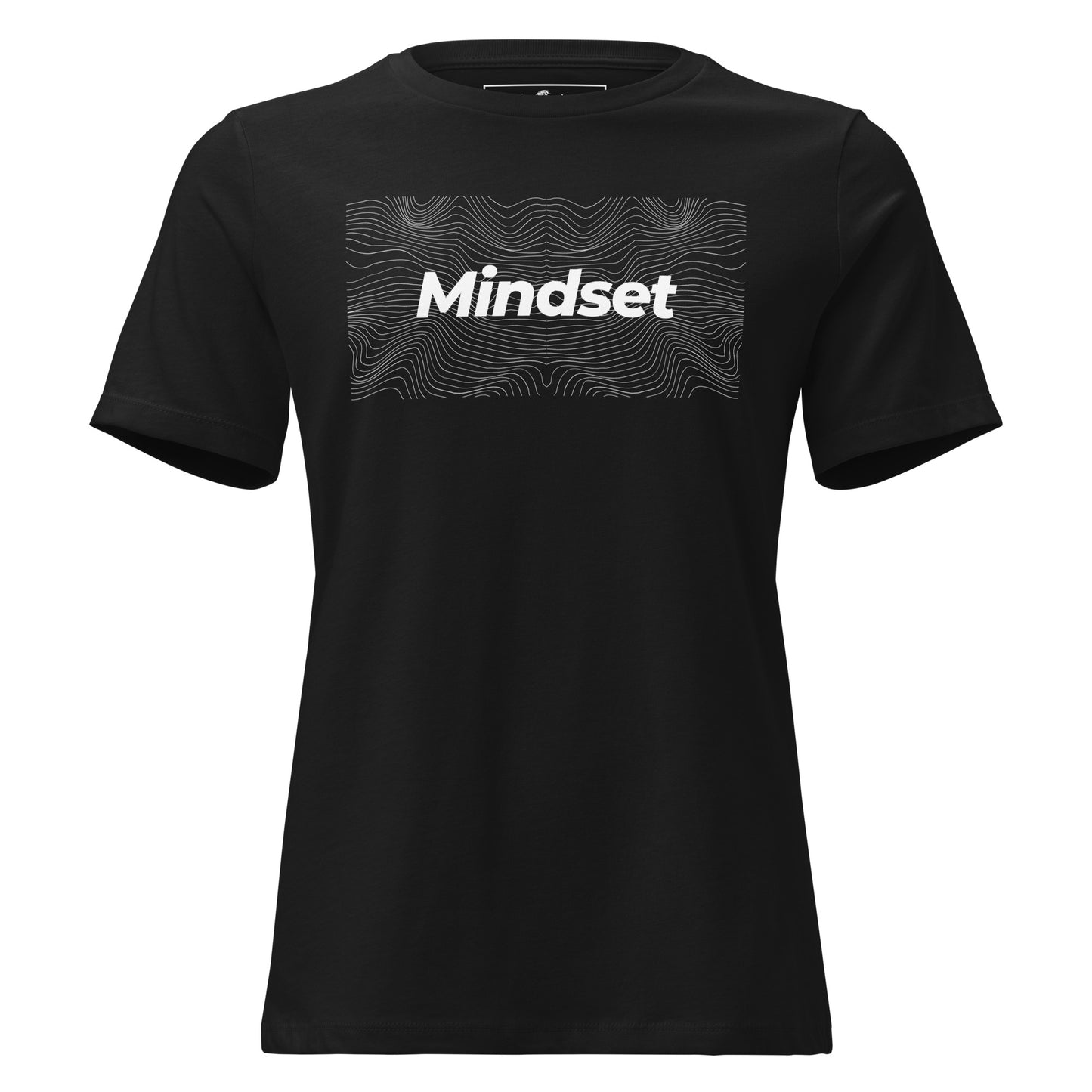 Mindset Black Motivational Women’s T-Shirt