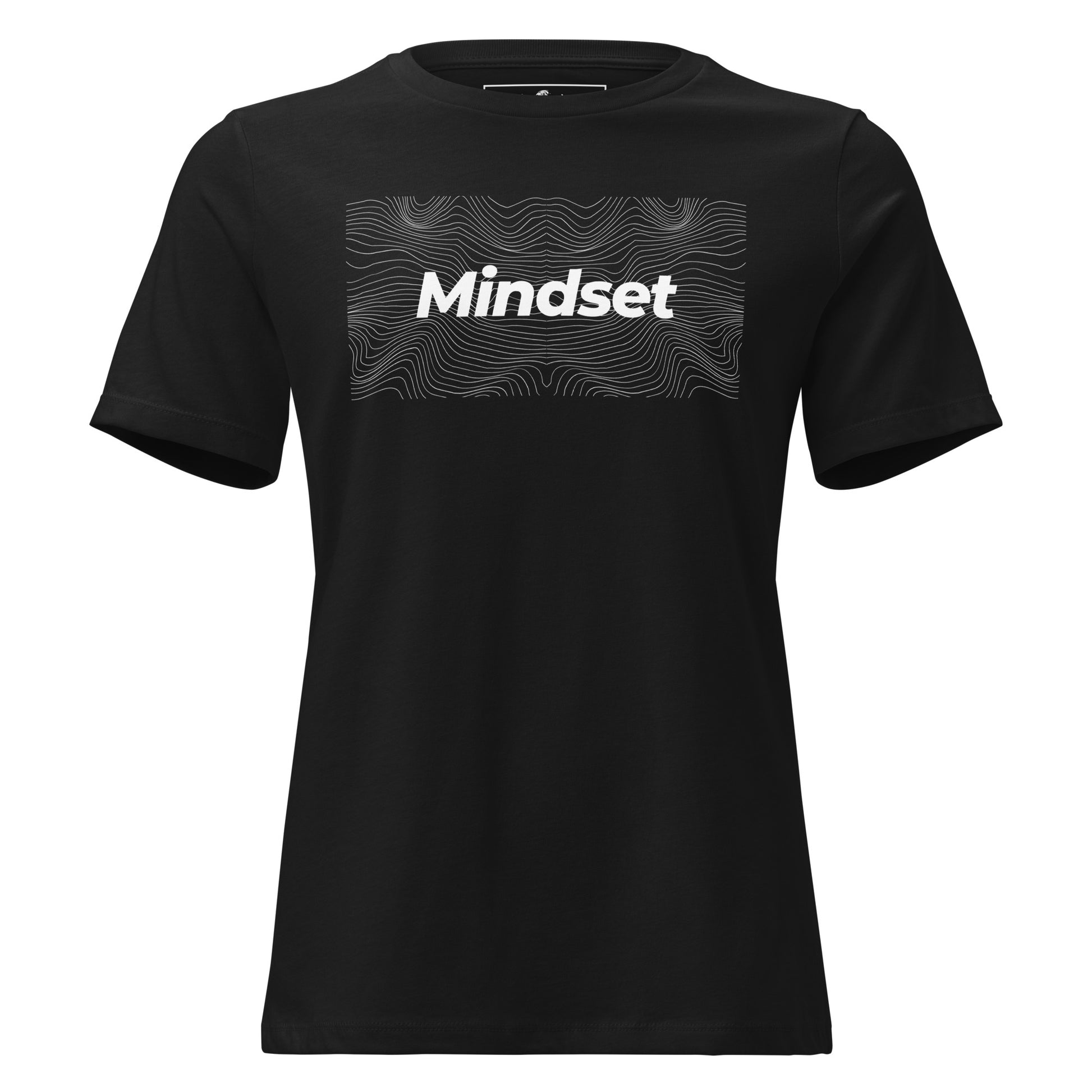 Mindset Black Motivational Women’s T-Shirt