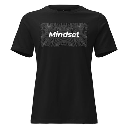 Mindset Black Motivational Women’s T-Shirt