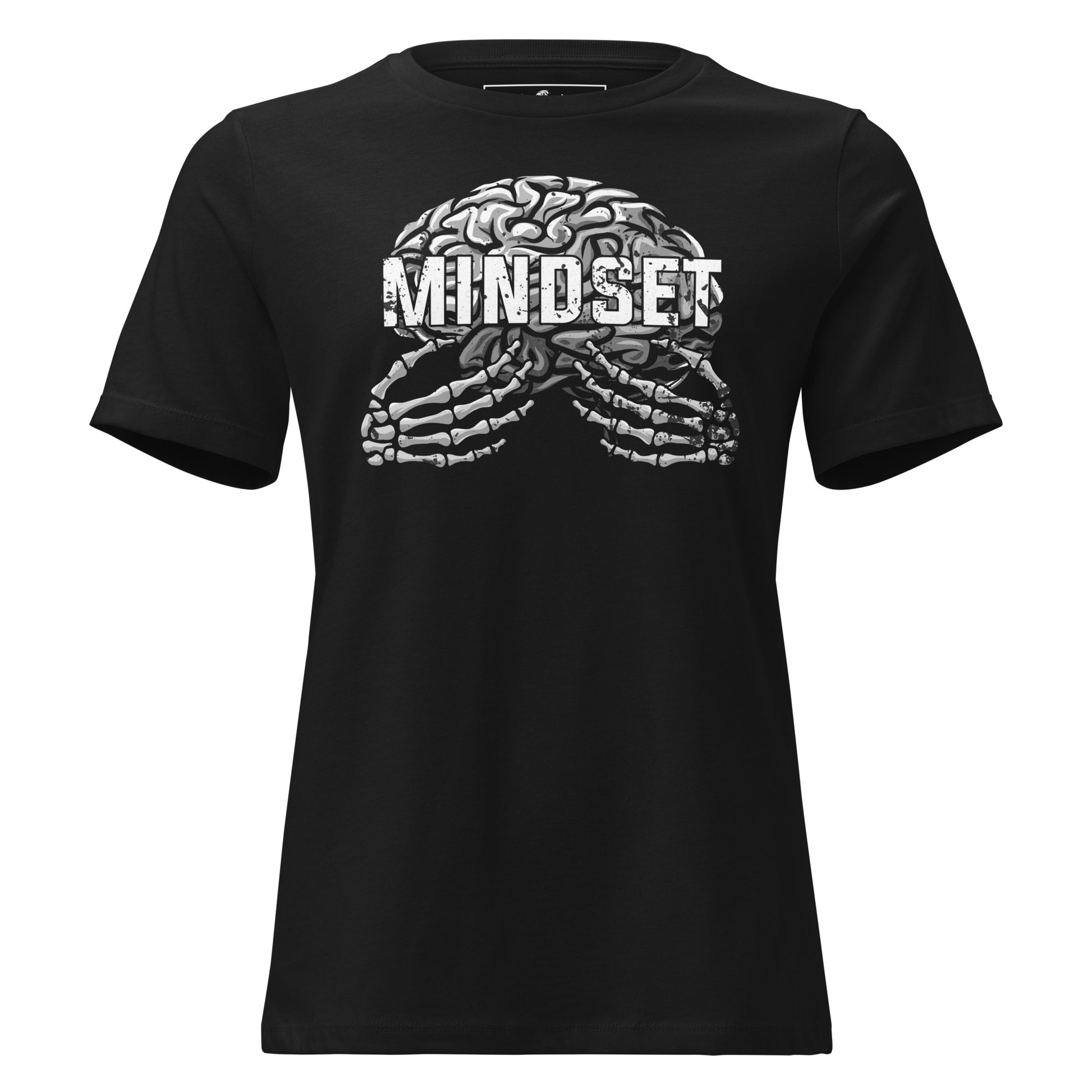 Mindset Design Black Motivational Women’s T-Shirt