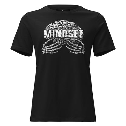Mindset Design Black Motivational Women’s T-Shirt