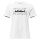 Mindset White Motivational Women’s T-Shirt