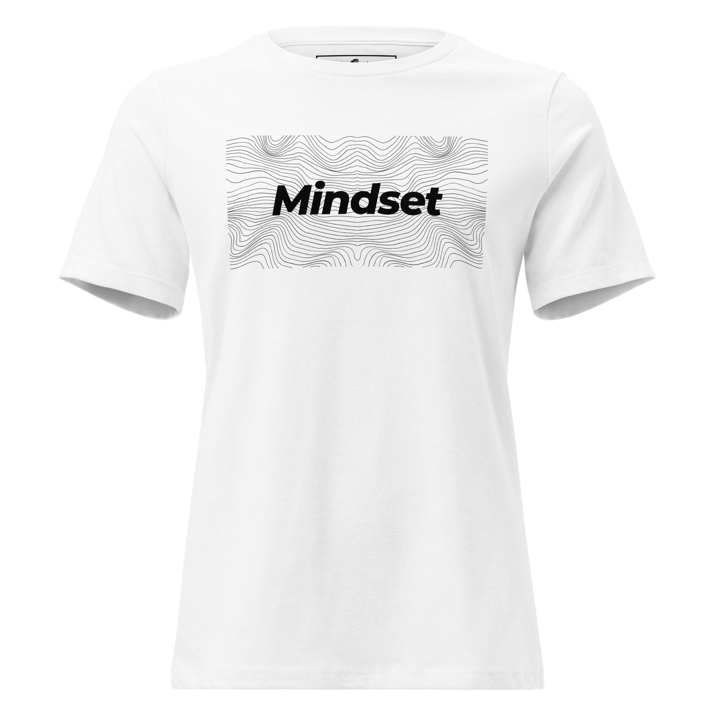 Mindset White Motivational Women’s T-Shirt