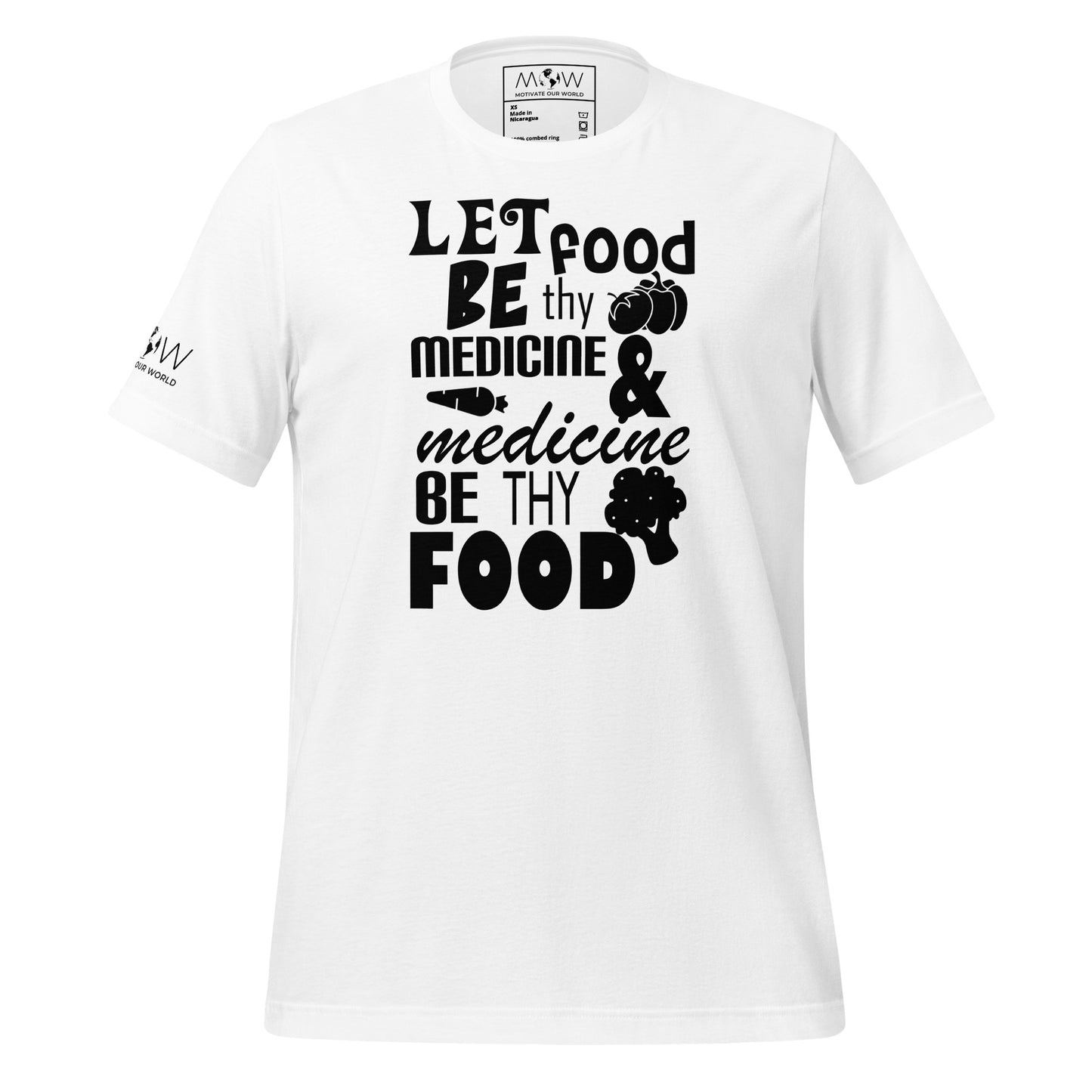 Mindset is Everything Men's Motivational White T-Shirt