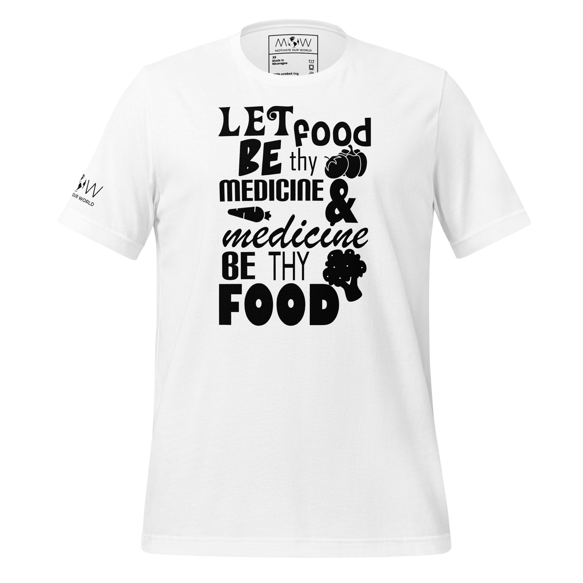 Mindset is Everything Men's Motivational White T-Shirt