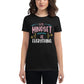Mindset is Everything Women’s Motivational Black T-Shirt