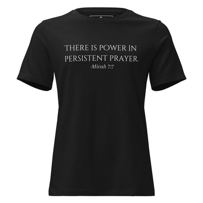 Minimalist Motivation Black Motivational Women’s T-Shirt