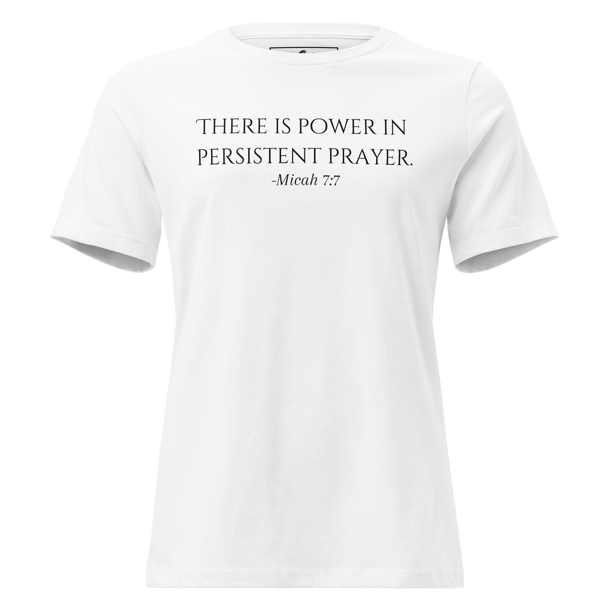 Minimalist Motivation White Motivational Women’s T-Shirt