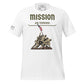 Mission and Teamwork Men's Motivational White T-Shirt