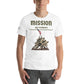 Mission and Teamwork Men's Motivational White T-Shirt