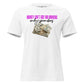 "Money Ain't Got No Owners (Pink Hustle Edition)" White Motivational Women’s T-Shirt