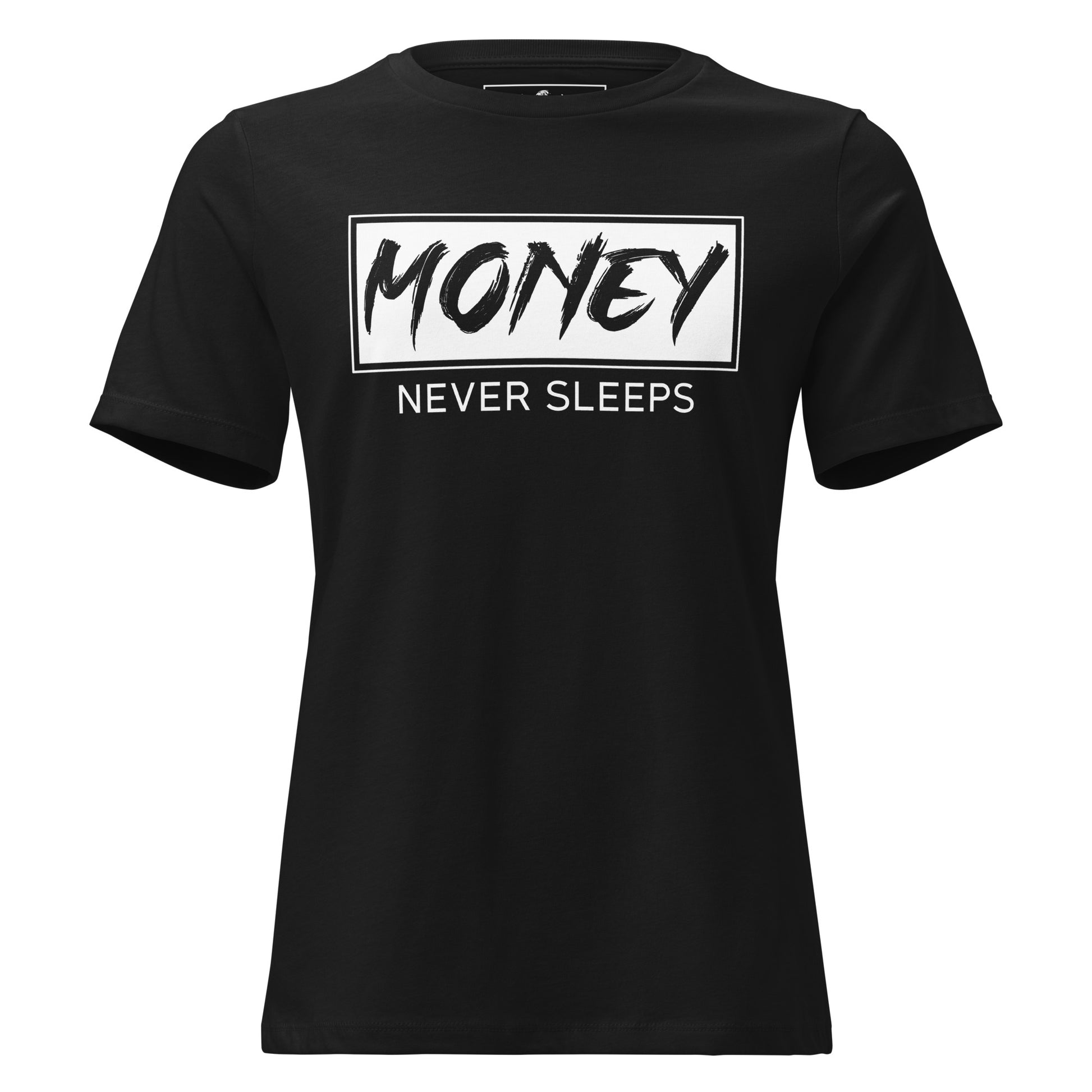 Money Black Motivational Women’s T-Shirt