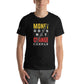 Money Doesn't Change People II Men's Motivational Black T-Shirt